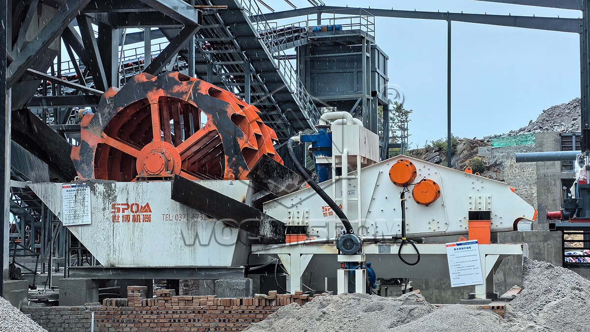 Sand washer and sand recovery machine