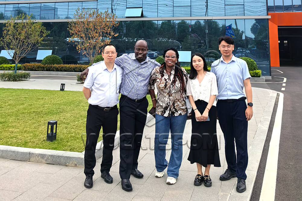 Ghanaian customers visit the factory--strengthen cooperation, mutual benefit and win-win results