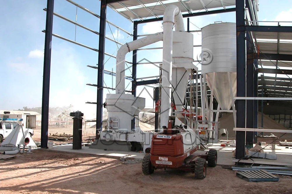 10tph ZRM130 Raymond Mill Plant for Dolomite processing in Africa