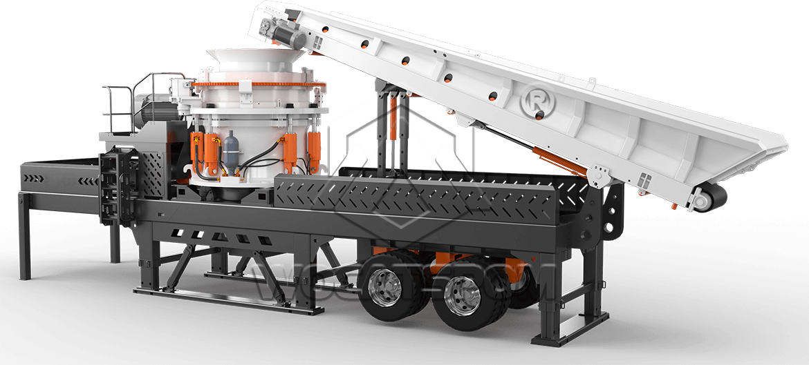 Мобильная конусная дробилка серии K3-1C