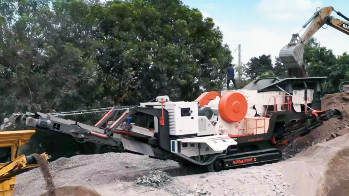 Track-mounted Jaw Crusher