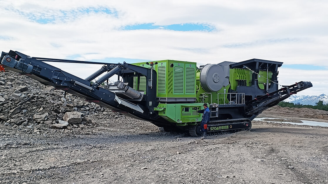 Track-mounted Jaw Crusher