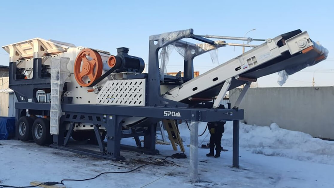 Wheel-mounted Jaw Crusher