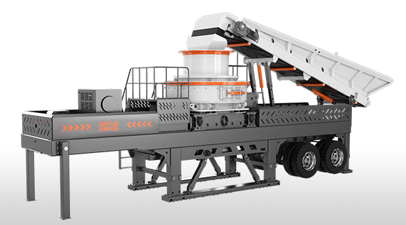 Whee-mounted Sand-making plant