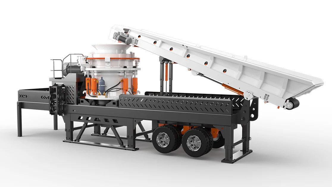 Wheel-mounted Cone Crusher