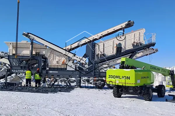 100-150TPH Three-in-one wheel-mounted mobile impact crusher plant to be put into operation