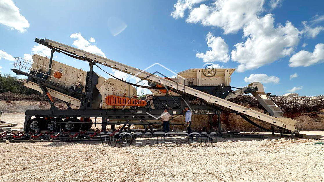 Wheel-mounted Combination Crusher Plant