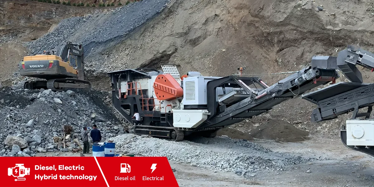 Track-mounted Jaw Crusher